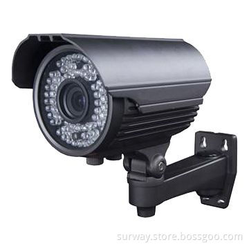 Long IR Distance Weatherproof Camera with 2.8 to 12mm Varifocal Lens, Built-in Bracket